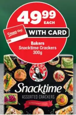 OK Foods Bakers Snacktime Crackers offer
