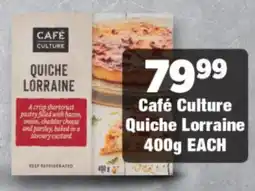 OK Foods Café Culture Quiche Lorraine offer