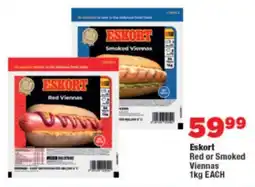 OK Foods Eskort Red or Smoked Viennas offer