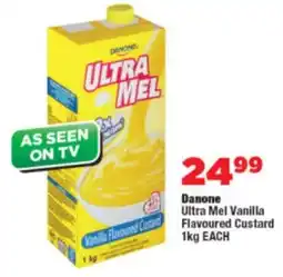 OK Foods Danone Ultra Mel Vanilla Flavoured Custard offer