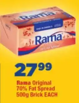 OK Foods Rama Original 70% Fat Spread Brick offer