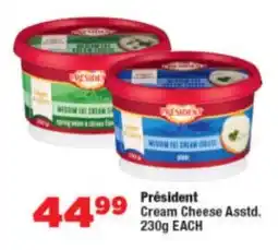 OK Foods Président Cream Cheese Asstd. offer