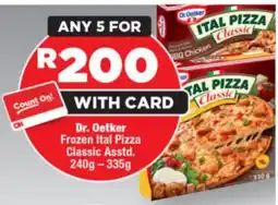 OK Foods Dr. Oetker Frozen Ital Pizza Classic Asstd. offer