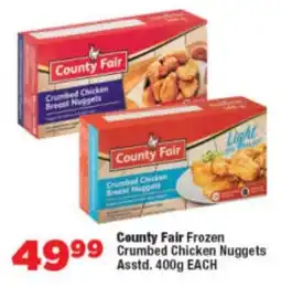 OK Foods County Fair Frozen Crumbed Chicken Nuggets Asstd. offer