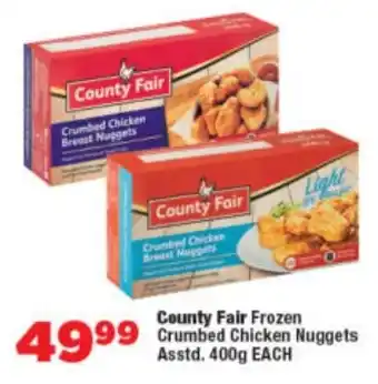 OK Foods County Fair Frozen Crumbed Chicken Nuggets Asstd. offer