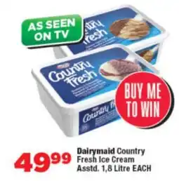 OK Foods Dairymaid Country Fresh Ice Cream Asstd. offer