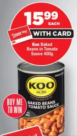 OK Foods Koo Baked Beans in Tomato Sauce offer