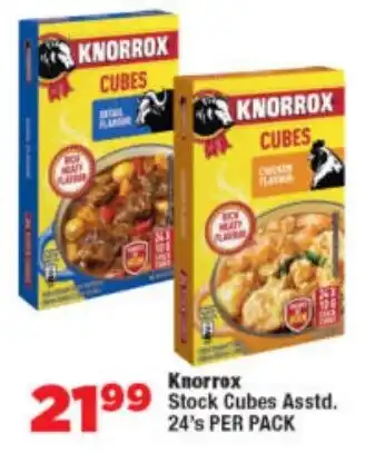 OK Foods Knorrox Stock Cubes Asstd. offer