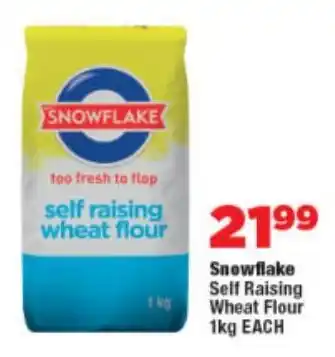 OK Foods Snowflake Self Raising Wheat Flour offer