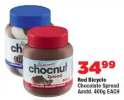 OK Foods Red Bicycle Chocolate Spread Asstd. offer