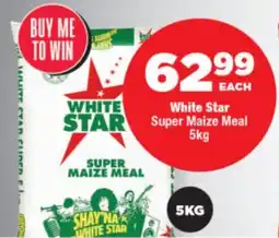 OK Foods White Star Super Maize Meal offer