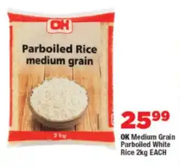 OK Foods OK Medium Grain Parboiled White Rice offer