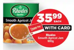 OK Foods Rhodes Smooth Apricot Jam offer