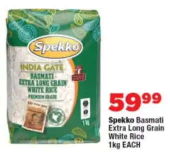 OK Foods Spekko Basmati Extra Long Grain White Rice offer