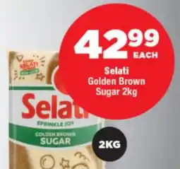 OK Foods Selati Golden Brown Sugar offer