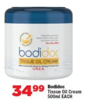 OK Foods Bodidoc Tissue Oil Cream offer