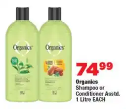 OK Foods Organics Shampoo or Conditioner Asstd. offer