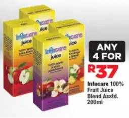 OK Foods Infacare 100% Fruit Juice Blend Asstd. offer