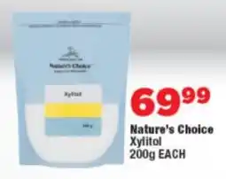 OK Foods Nature's Choice Xylitol offer