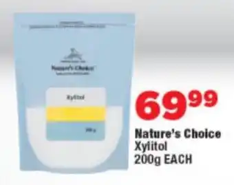 OK Foods Nature's Choice Xylitol offer