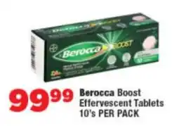 OK Foods Berocca Boost Effervescent Tablets offer