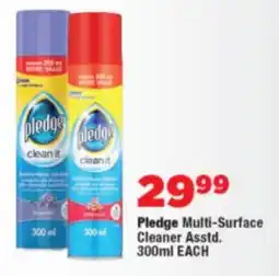 OK Foods Pledge Multi-Surface Cleaner Asstd. offer