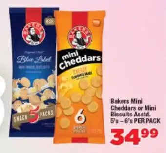 OK Foods Bakers Mini Cheddars or Mini Biscuits Asstd. offer