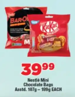 OK Foods Nestlé Mini Chocolate Bags offer