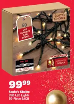 OK Foods Santa's Choice USB LED Lights offer