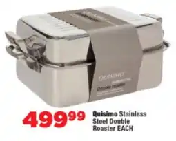 OK Foods Quisimo Stainless Steel Double Roaster offer