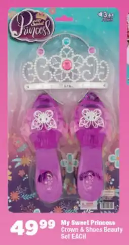 OK Foods My Sweet Princess Crown & Shoes Beauty Set offer