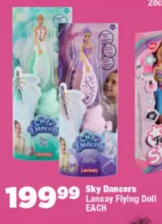 OK Foods Sky Dancers Lansay Flying Doll offer