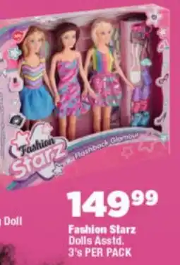 OK Foods Fashion Starz Dolls offer