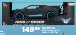 OK Foods King Of Speed Remote Control Car offer