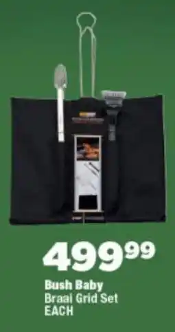 OK Foods Bush Baby Braai Grid Set offer