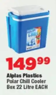 OK Foods Alplas Plastics Polar Chill Cooler Box offer