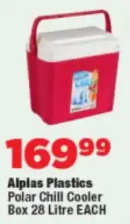 OK Foods Alplas Plastics Polar Chill Cooler Box offer