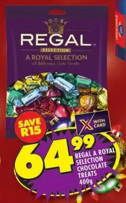Shoprite Regal a royal selection chocolate treats offer