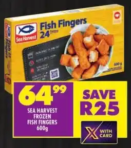 Shoprite Sea harvest frozen fish fingers offer