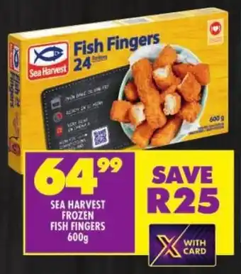 Shoprite Sea harvest frozen fish fingers offer