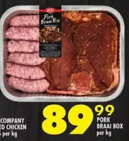 Shoprite Pork braai box offer