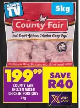 Shoprite County fair frozen mixed chicken portions offer