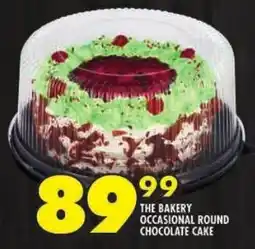 Shoprite The bakery occasional round chocolate cake offer