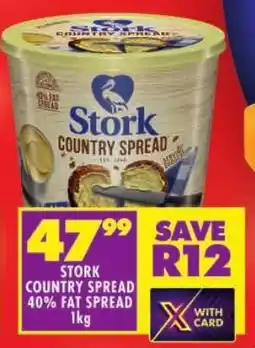 Shoprite Stork country spread 40% fat spread offer