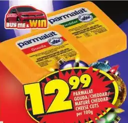 Shoprite Parmalat gouda/ cheddar/ mature cheddar cheese cuts offer