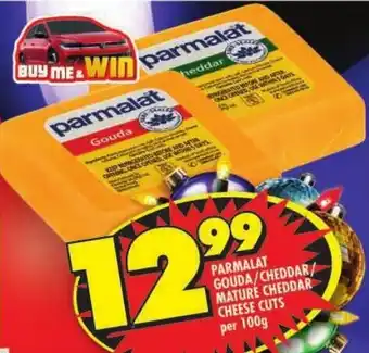 Shoprite Parmalat gouda/ cheddar/ mature cheddar cheese cuts offer