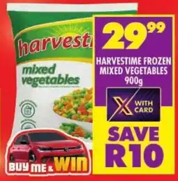 Shoprite Harvestime frozen mixed vegetables offer