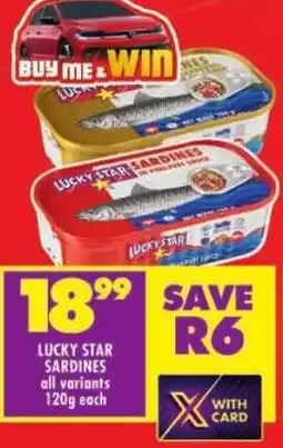 Shoprite Lucky star sardines offer