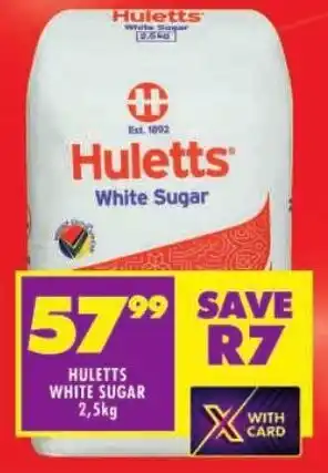 Shoprite Huletts White Sugar offer