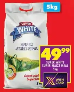 Shoprite Super white super maize meal offer
